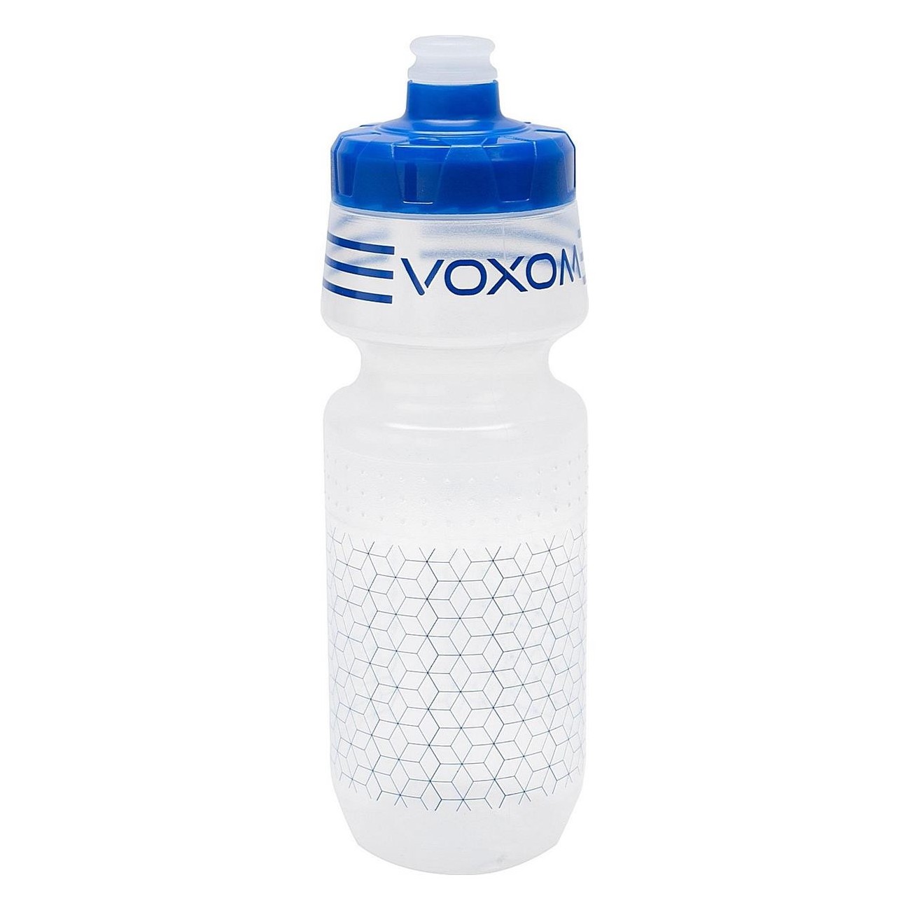 Botella Voxom F1 710 ml con Logo y Tapa Azul, Sin BPA, Válvula Automática - 1