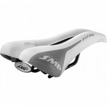 White Matt 2020 Saddle for Road and Offroad Bikes - Comfort & Design - 1