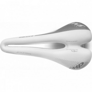 White Matt 2020 Saddle for Road and Offroad Bikes - Comfort & Design - 2