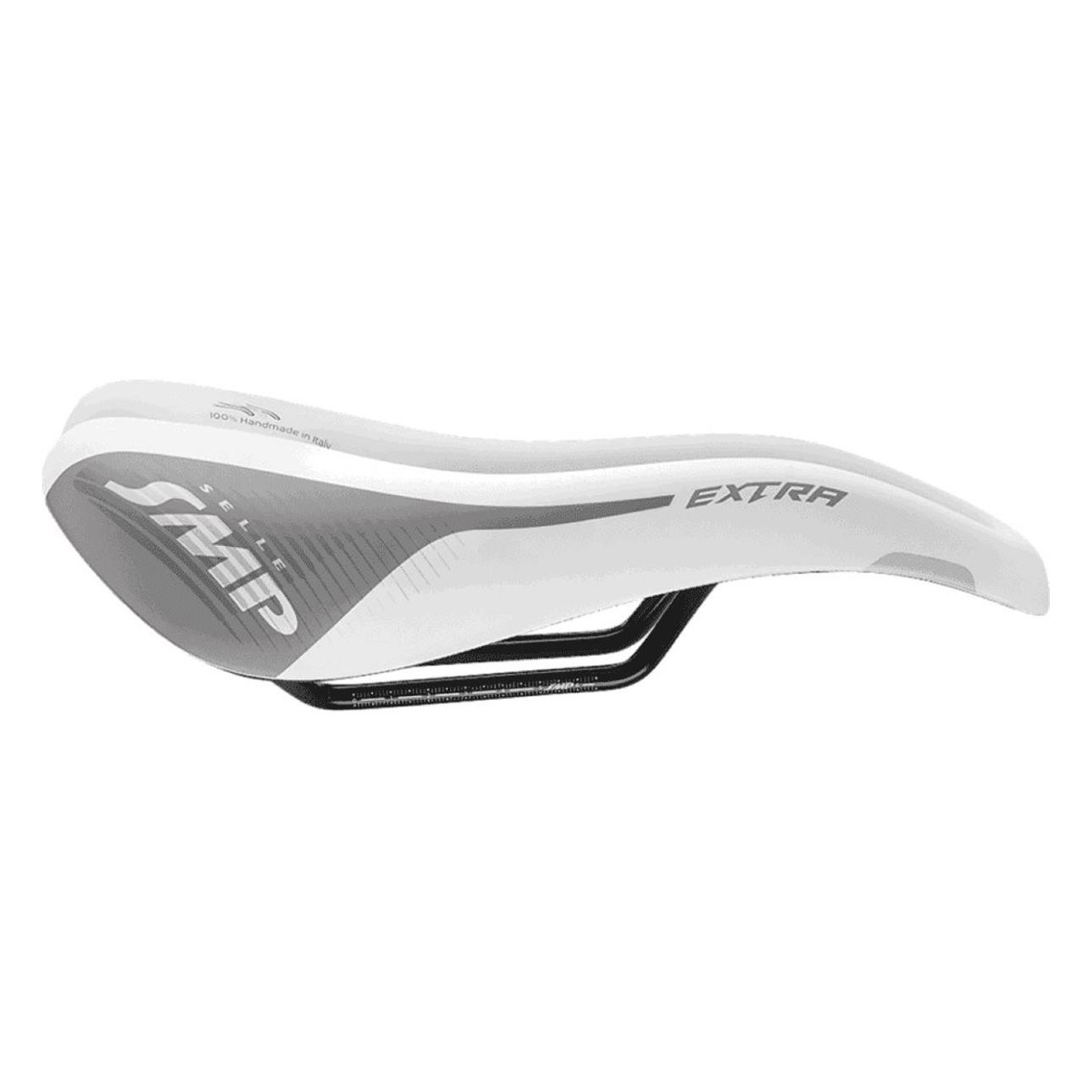 Sella Bianco Matt 2020 per Bici Strada e Offroad - Comfort e Design Professionale per Ciclismo su Strada, Commuter e Spinning - 