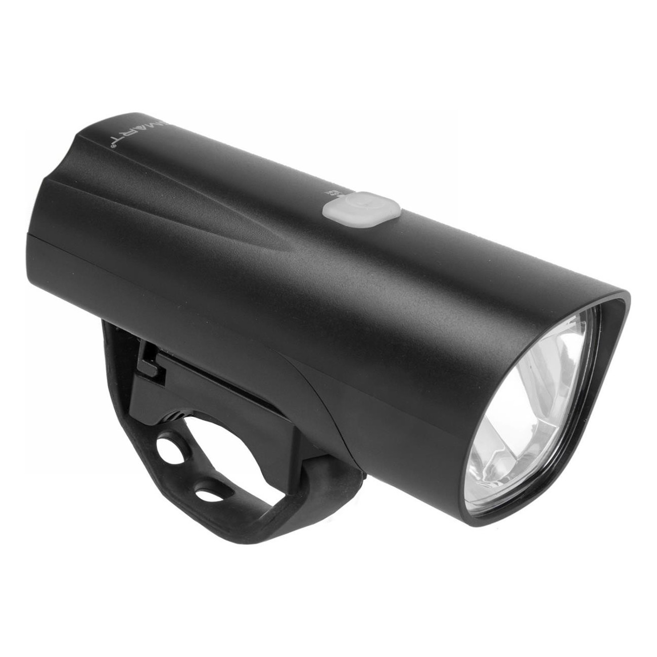 Vorderradlampe für Touring-Fahrrad 30 LED 30 Lux Schwarz mit Clip StVZO - 1