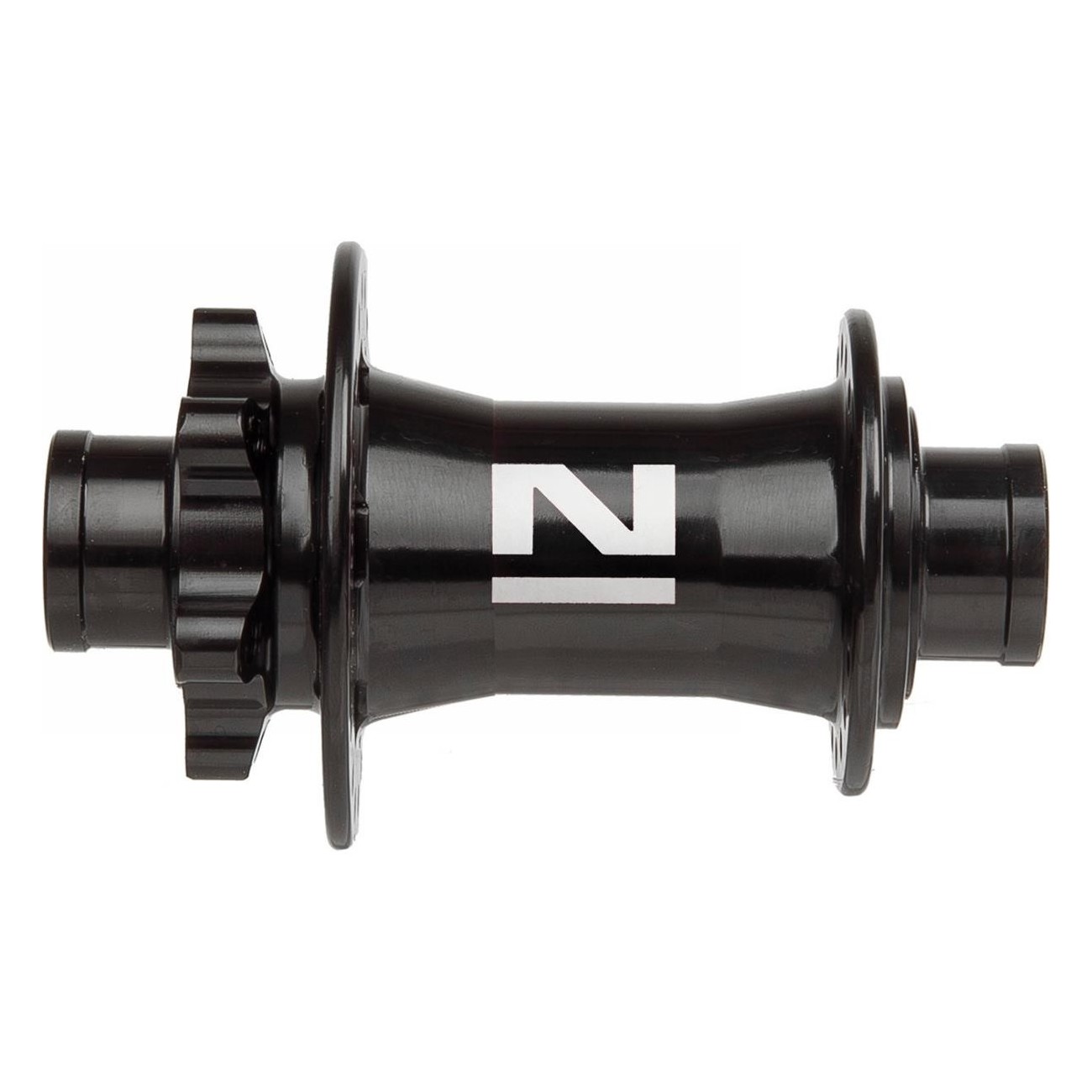 Novatec DH61SB Front Hub 32 Holes Black for Disc Brakes 110 mm - Lightweight - 1