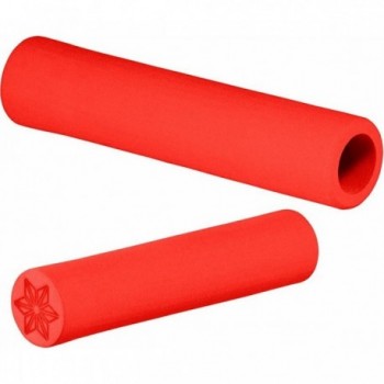 Poignées Supacaz Supalite Foam Rouges - 32mm, 18g, Mousse Haute Densité - 1