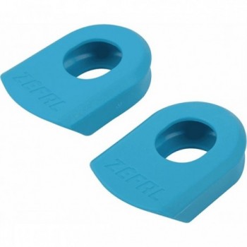 Protecciones de Pedivela Crank Armor Azules Compatibles con Sram y Shimano - 1