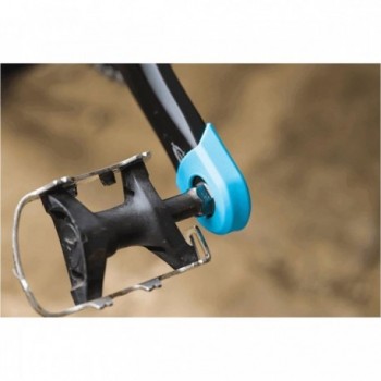 Crank Armor Pedalprotektoren Blau Kompatibel mit Sram und Shimano - 2