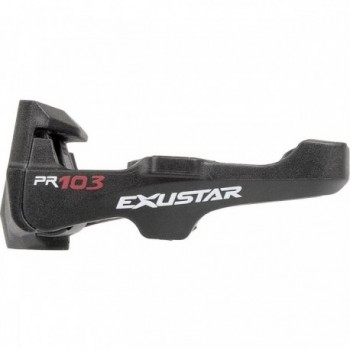 Pedales de Ciclismo EXUSTAR E-PR103P CR-MO, CNC, Sellados, Compatibles LOOK KEO, 268g, Negro - 2