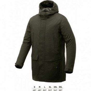 Chaqueta Parka 2en1 Verde Airborne 3XL para Bicicleta, Certificada CE - 1