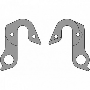 Kross DP-12 Derailleur Hanger in CNC Aluminum for Earth S1, S2, S3 Models - 1