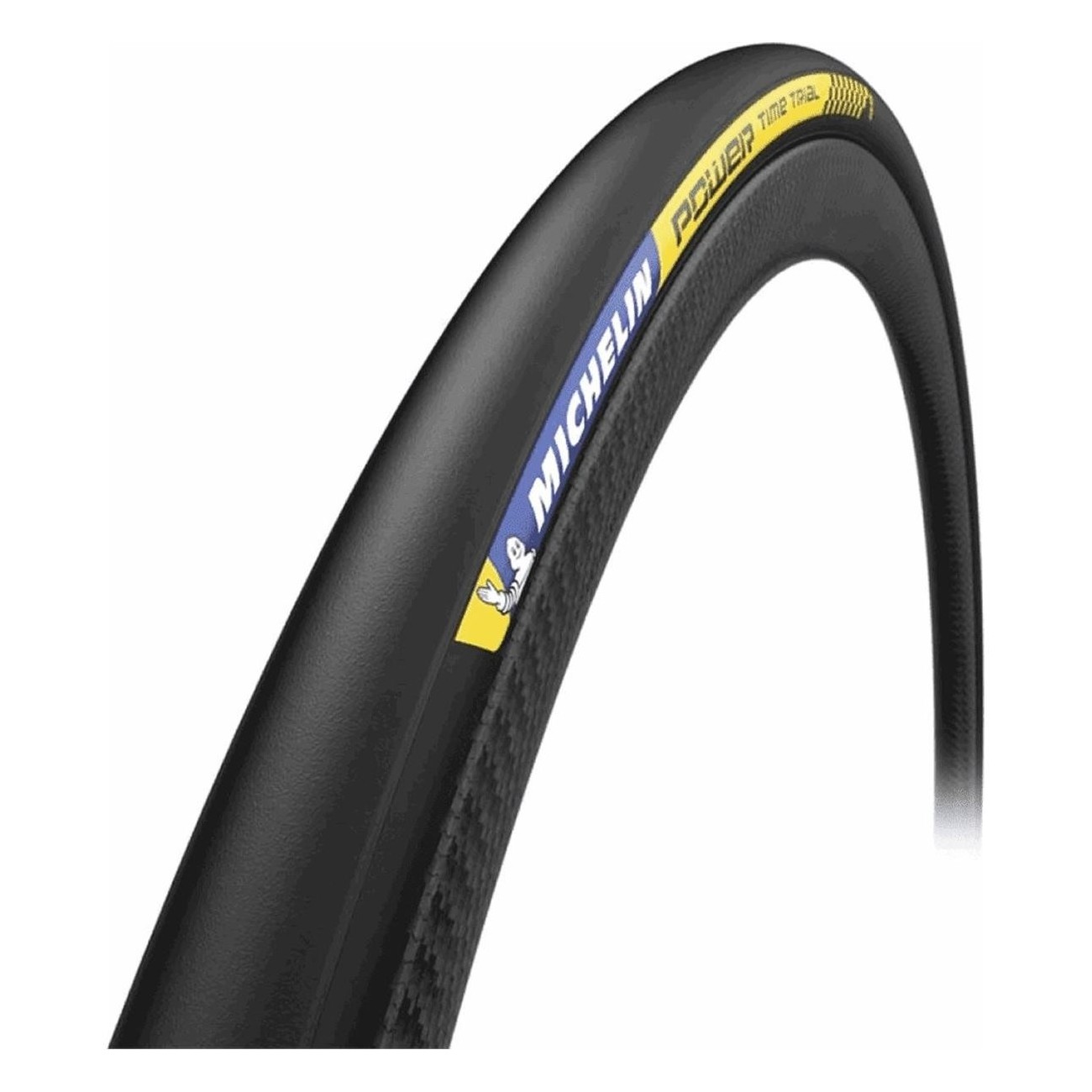 Cubierta Ultraleve 700x25 Power Time Trial Negra Plegable 190g - 1