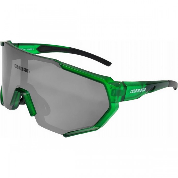 Occhiali da Ciclismo Pioneer 10 Erredi Verde Trasparente in TR90 Grilamid Svizzero - 1 - Occhiali - 8057506800360