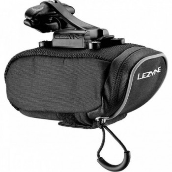 Lezyne Micro Caddy Saddle Bag (M) Black with QR Mounting System - 1