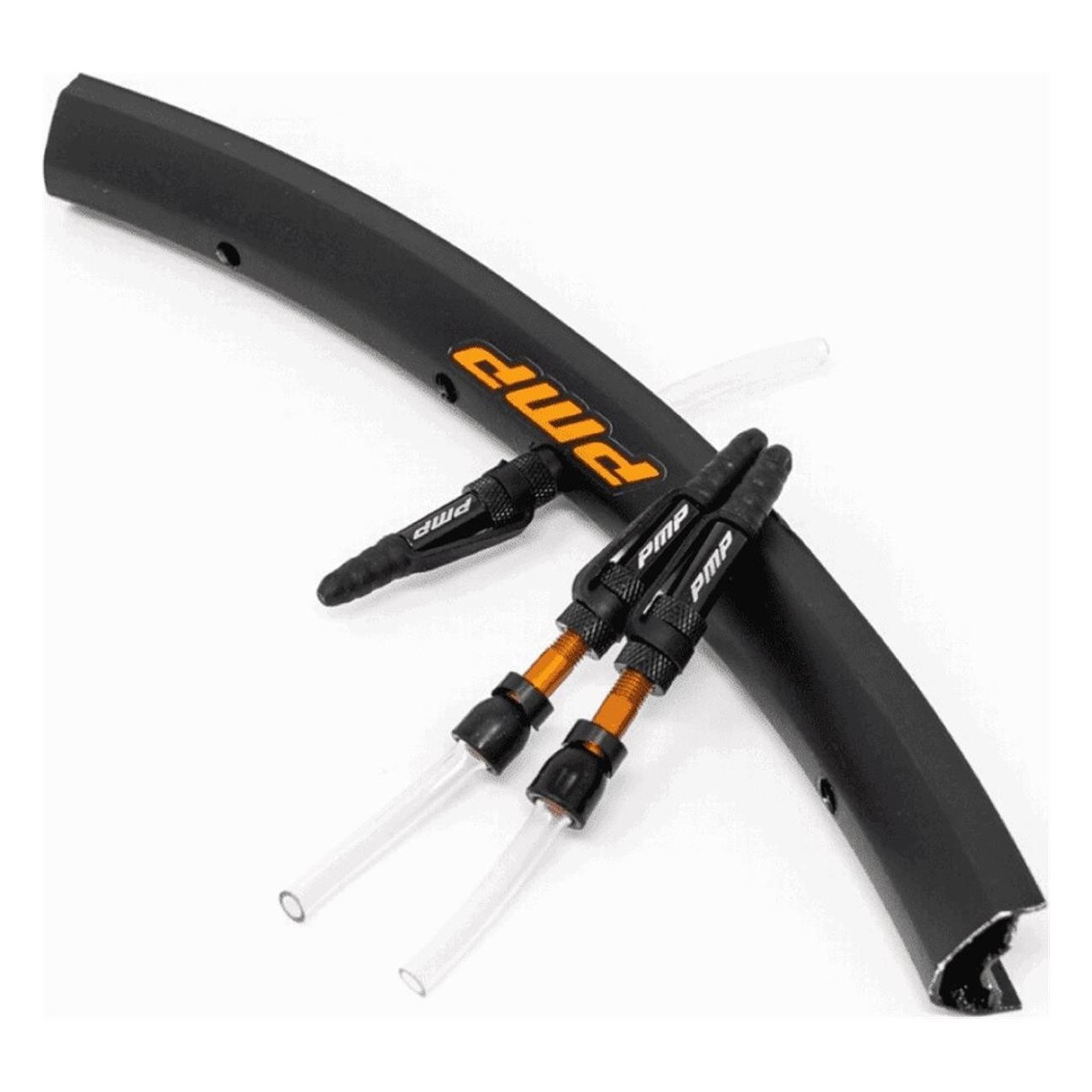 Kit Valvole Tubeless Presta PMP VT+ Nere - Set da 2 per Prestazioni Elevate - 2 - Valvole - 