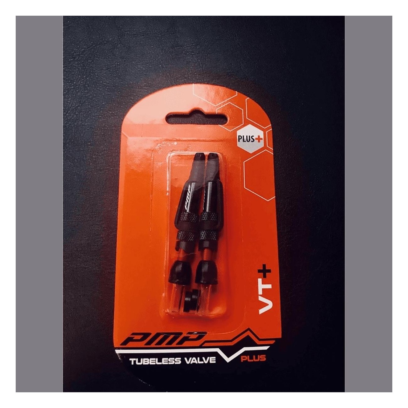 Kit Valvole Tubeless Presta PMP VT+ Nere - Set da 2 per Prestazioni Elevate - 3 - Valvole - 