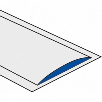 Ruban de guidon antidérapant Velo blanc avec embouts et adhésif - 2