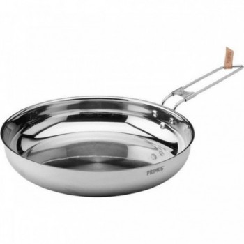 Poêle en Acier Inox CampFire 25cm pour Cuisine en Plein Air - 1