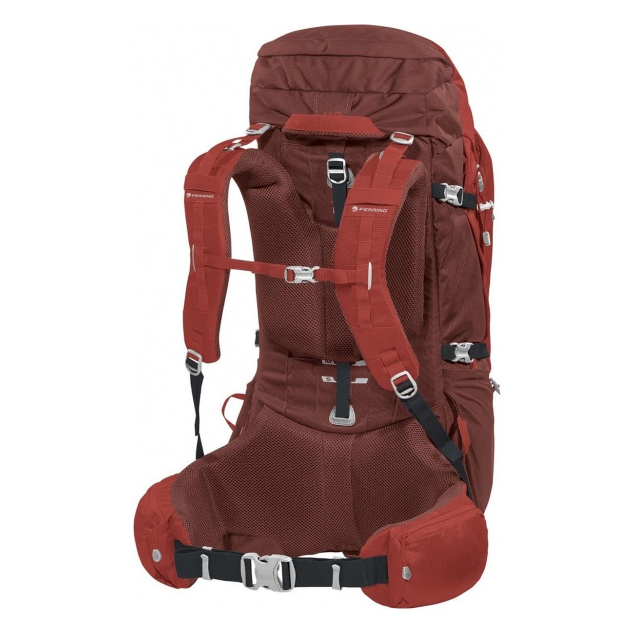 Mochila Transalp 75L Roja para Senderismo y Viaje - 2