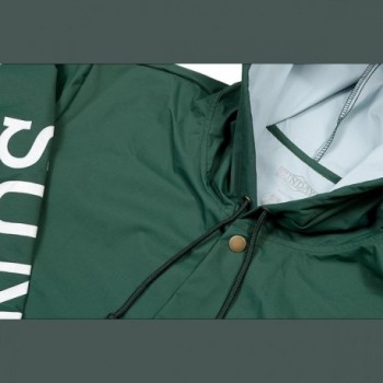 Chaqueta Impermeable Sunday Rockwell Box Verde - Talla S - 4