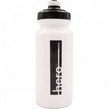 HERO 500ml White Water Bottle with ULTRA MVTEK Cap, Elegant Design - 1