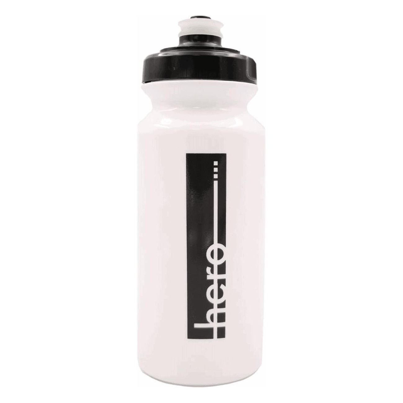 HERO 500ml White Water Bottle with ULTRA MVTEK Cap, Elegant Design - 1