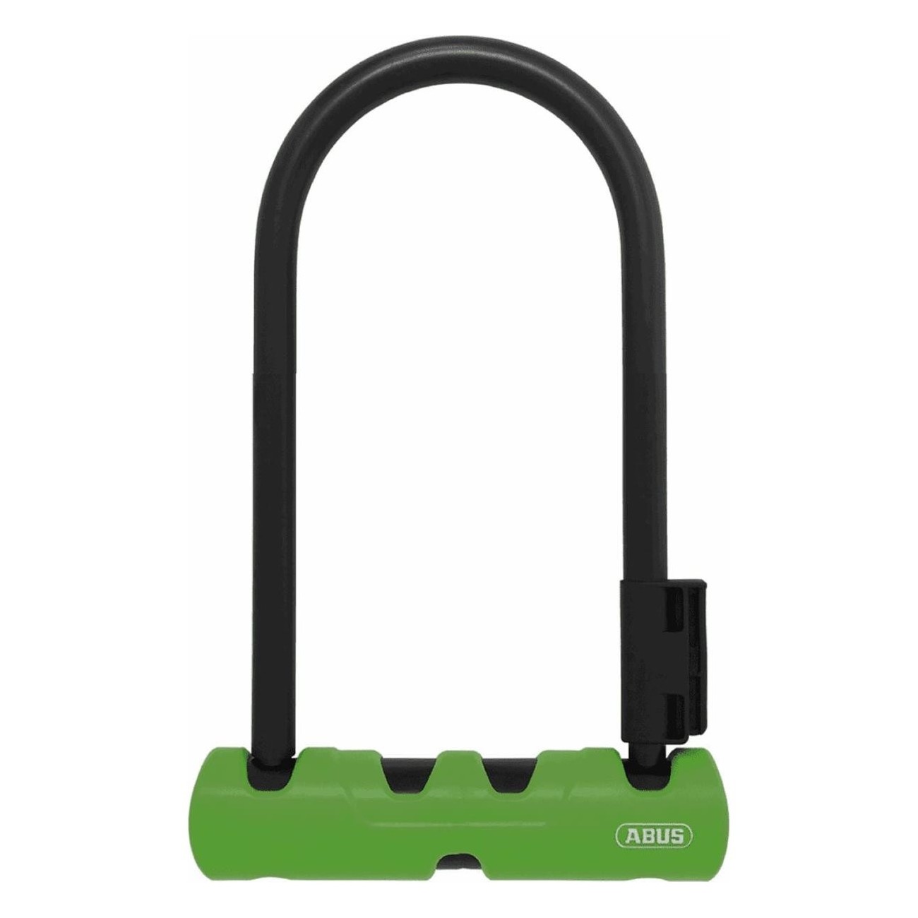 Cadenas en U 410 Ultra Noir/Vert avec Support, Sécurité Supérieure, 230x107x14 mm - 1