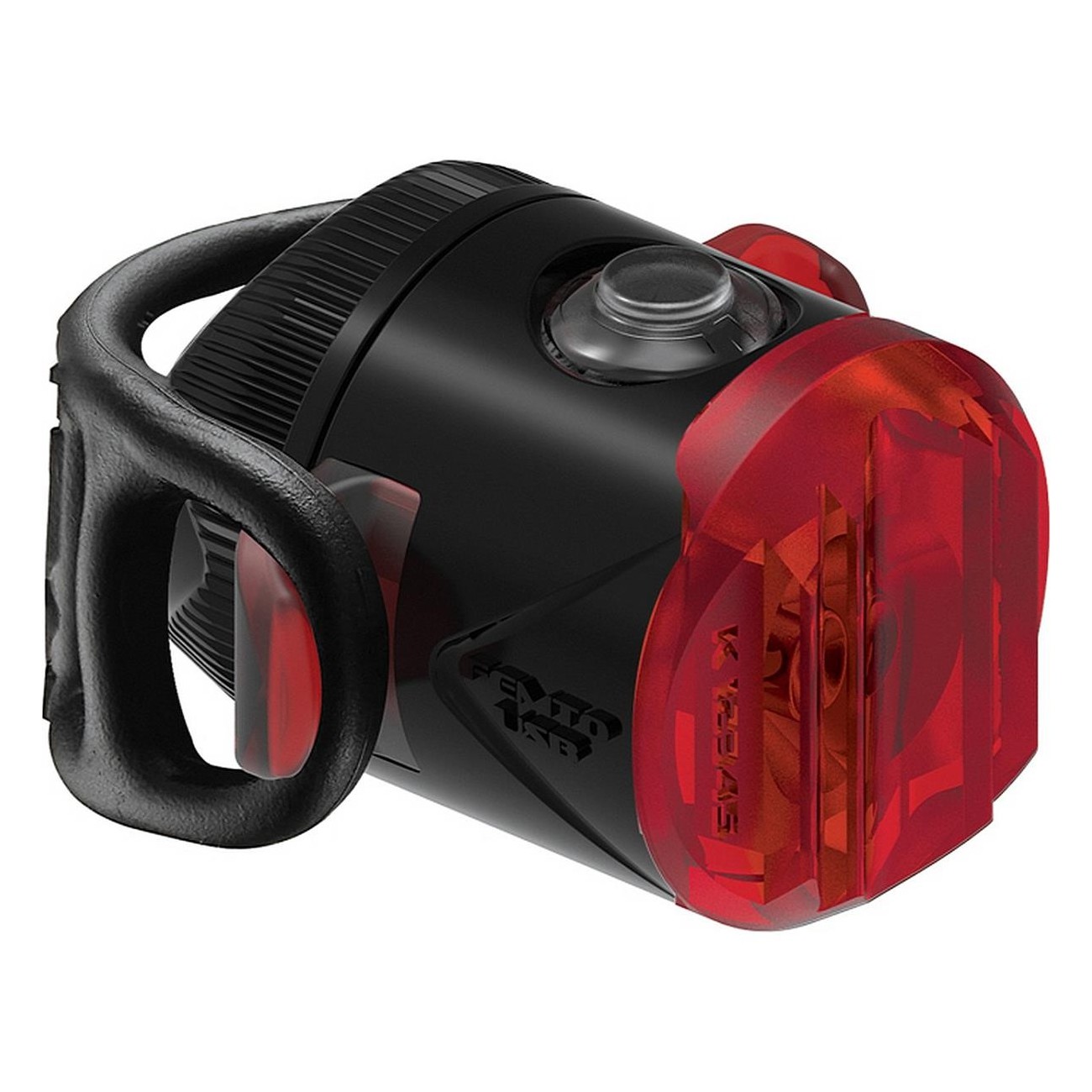 LED Rear Light Femto USB StVZO Black - Safety and Visibility for Biking - 1