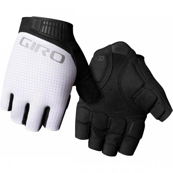 Bravo Gel II Summer Gloves White XL with Recycled Fabric Palm and Gel Padding - 1