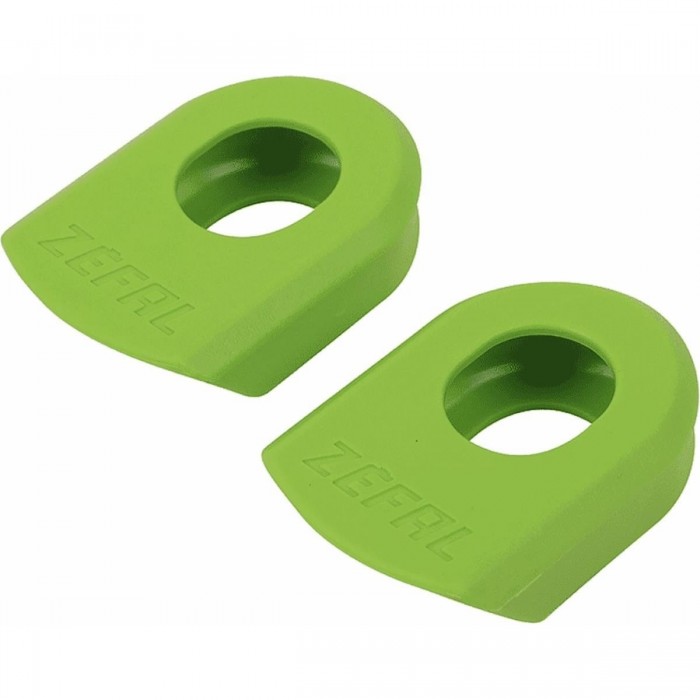 Protecciones de Pedivela Crank Armor de Termoplástico Verde Compatibles con Sram y Shimano - 1