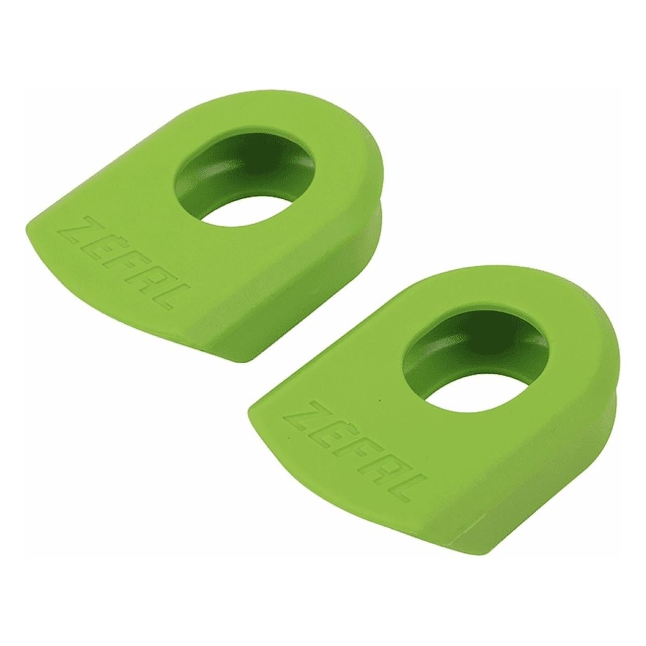 Protecciones de Pedivela Crank Armor de Termoplástico Verde Compatibles con Sram y Shimano - 1