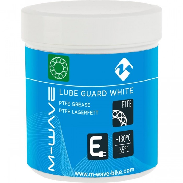 M-WAVE Lube Guard White Grease for Bearings with PTFE 125ml/100g - 1