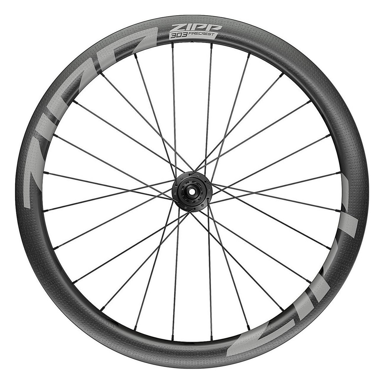 Roues arrière ZIPP 303 Firecrest Disc en carbone tubeless 700c, frein à disque, 24 rayons XD - 1