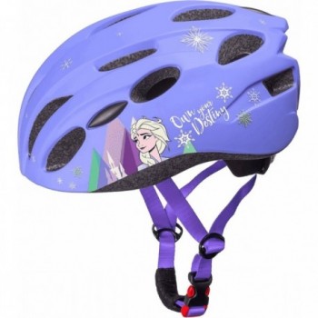 Casco Bambina Disney Frozen II Viola Opaco In Mold - Taglia S/M (52-56 cm) Sicuro e Leggero - 1 - Caschi - 5902308590700