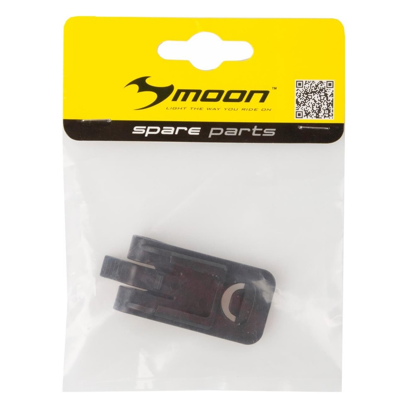 Clip Nero per Zaino/Cintura/Tasca Compatibile con Luci Bici Vari Modelli - 2 - Supporti e adattatori - 0887539013349