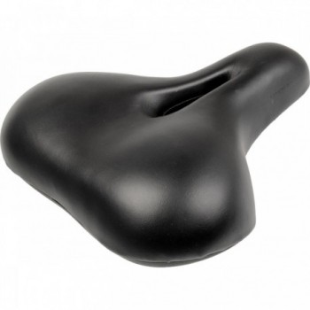 Ventura ASA City Comfort Saddle Black 255x209 mm with Anti-abrasion Protection - 1