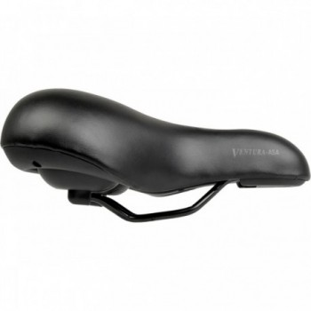 Ventura ASA City Comfort Saddle Black 255x209 mm with Anti-abrasion Protection - 3