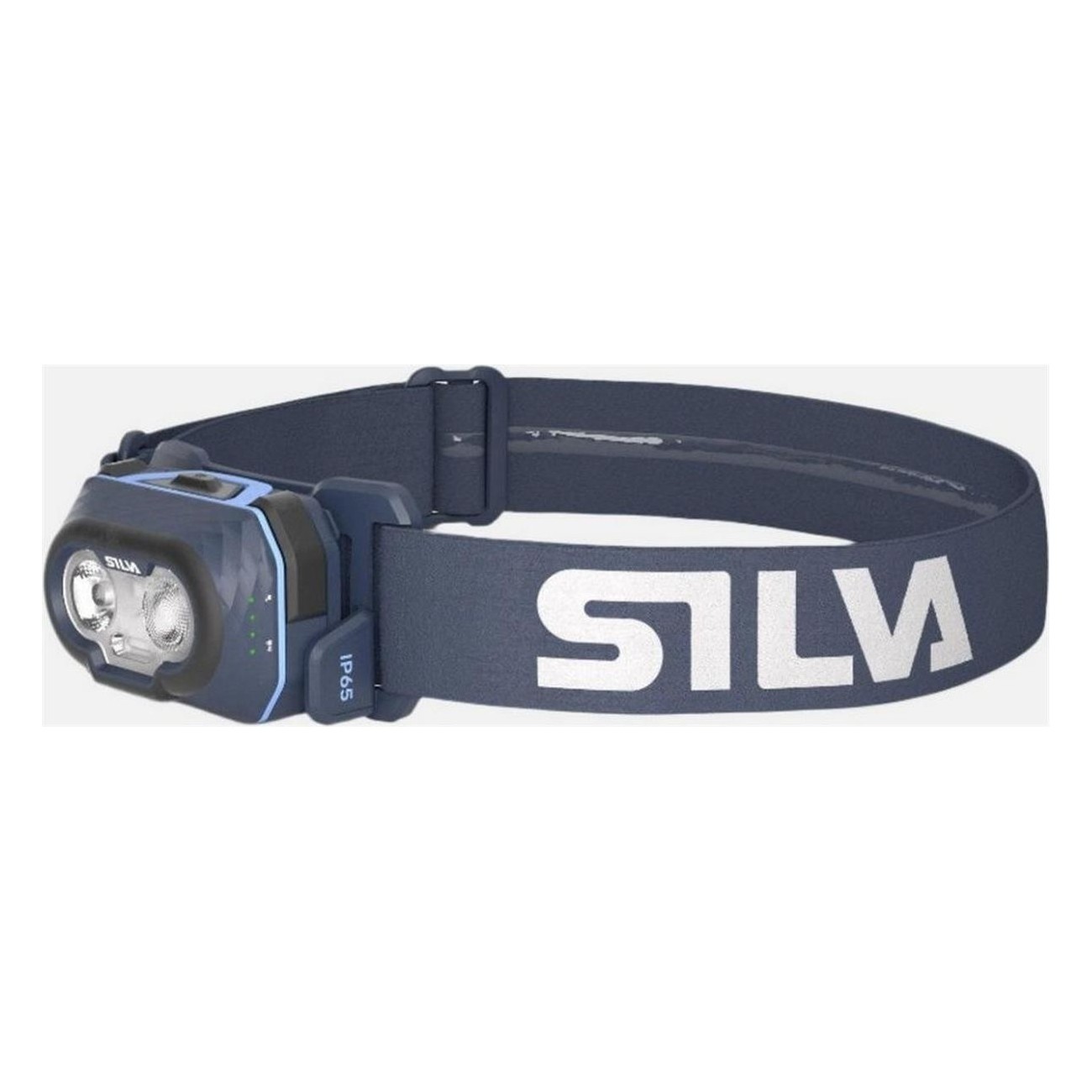 Silva Discover Blue Stirnlampe - 500 Lumen, IP65, Rotes und Oranges Licht - 1