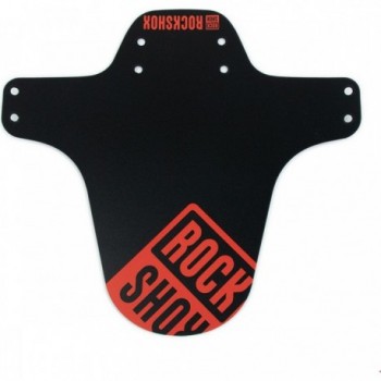 RockShox MTB Mudguard Black-Red Fire with Advanced Fork Protection - 1