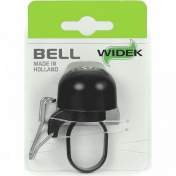 Cloche Widek Paperclip en Acier Noir pour Guidons Ø 25,4 mm - 1