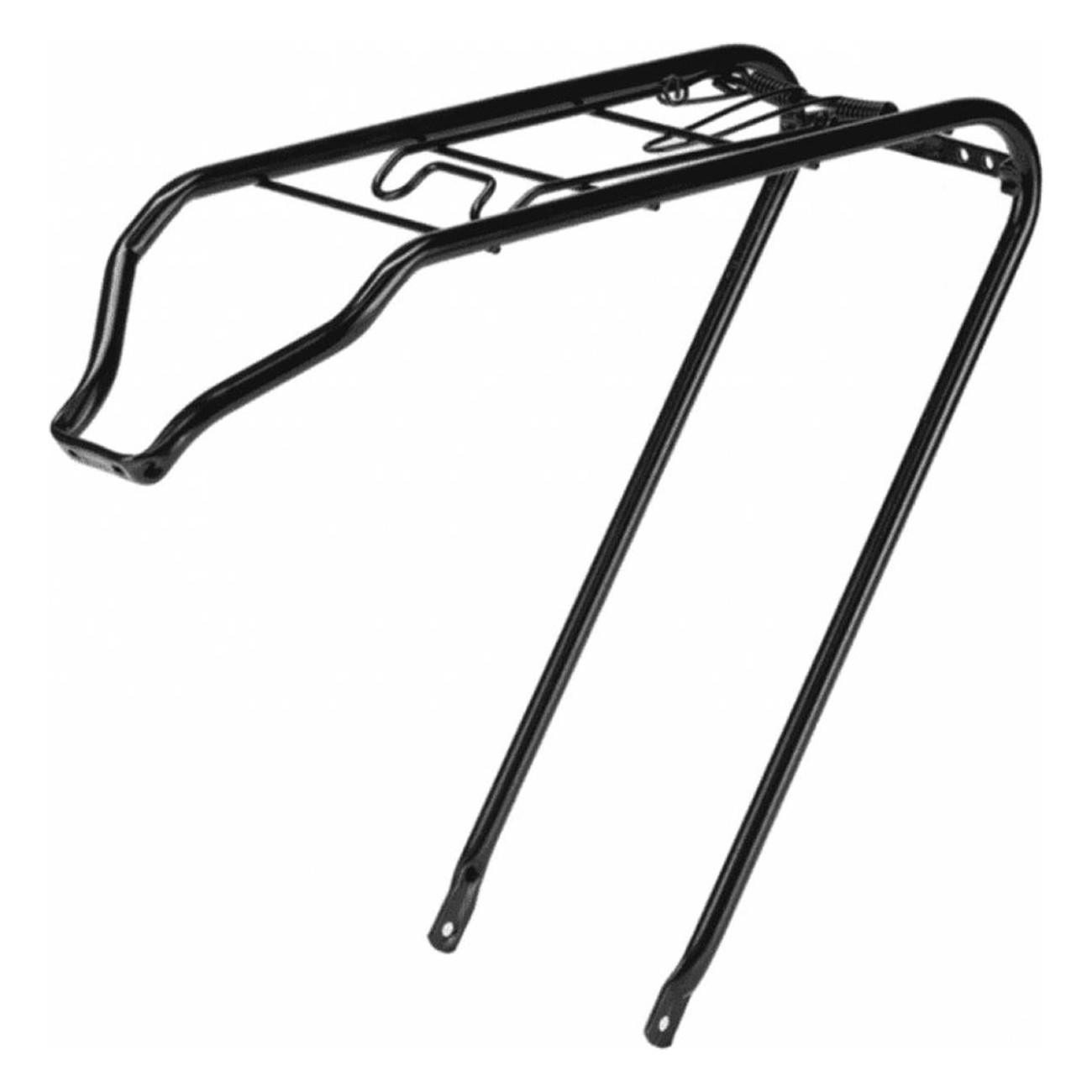 Black Steel Rear Rack for 26' Bicycles with V-brake - 1