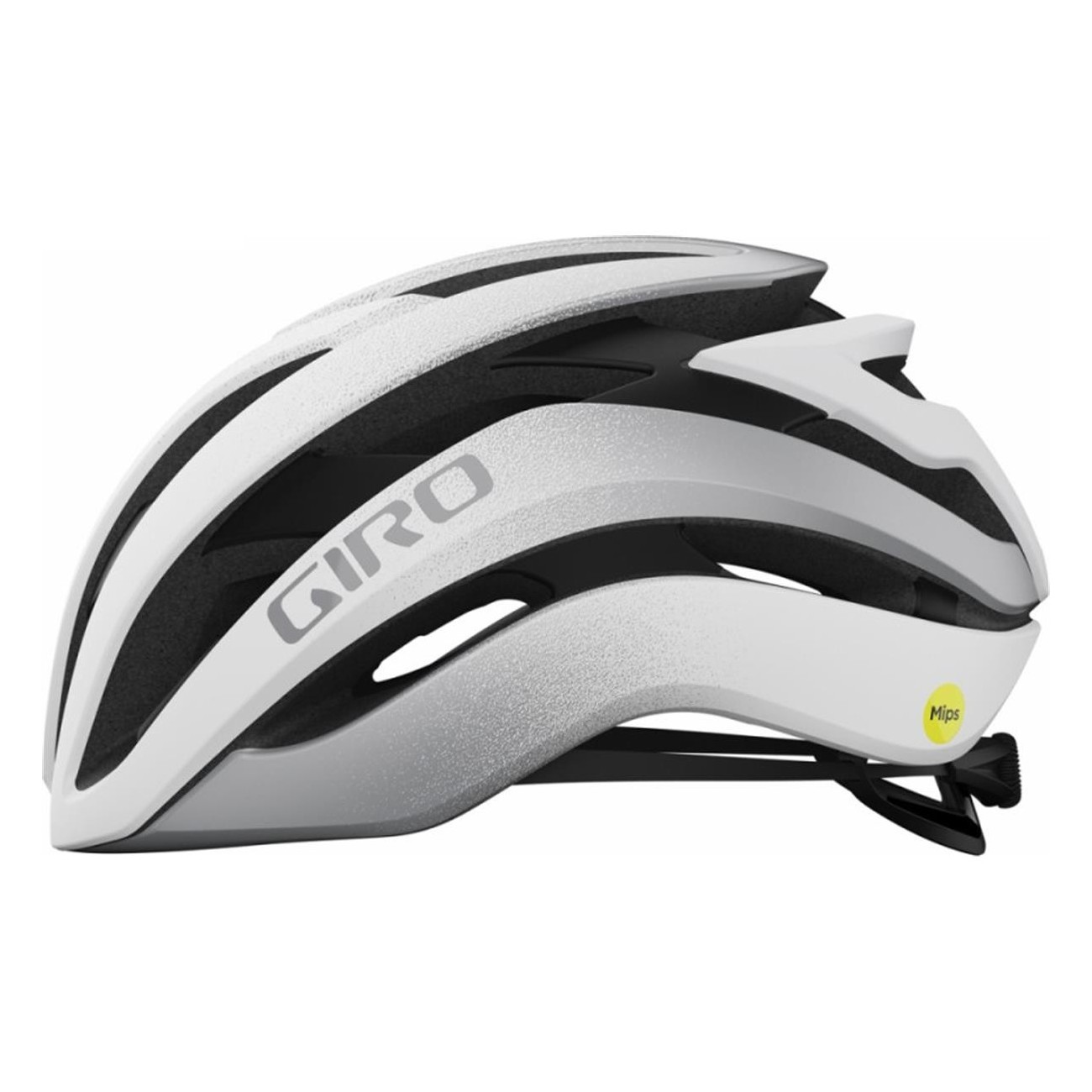 Casco Giro Cielo MIPS Bianco/Carbone - Ventilato, Sicuro e Confortevole per Road e Gravel, Taglia M (55-59 cm) - 2 - Caschi - 01