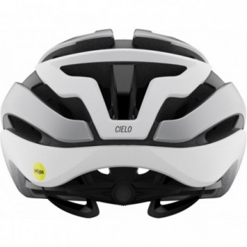 Casco Giro Cielo MIPS Bianco/Carbone - Ventilato, Sicuro e Confortevole per Road e Gravel, Taglia M (55-59 cm) - 3 - Caschi - 01