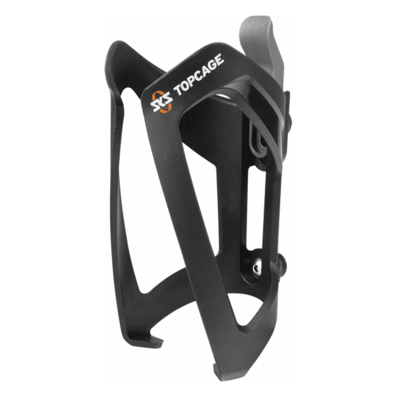 SKS TOPCAGE Black Plastic Bottle Cage for Bike - Lightweight & Durable, 53g - 1