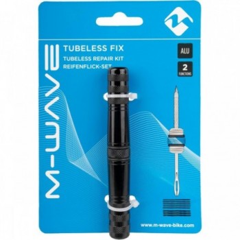 Kit de Reparación Tubeless Fix 2 Vías M-Wave Negro Anodizado - 8