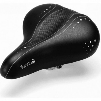 Women's Citybike Saddle Black 273x234 mm - Comfort & Style for Urban Travel - 1