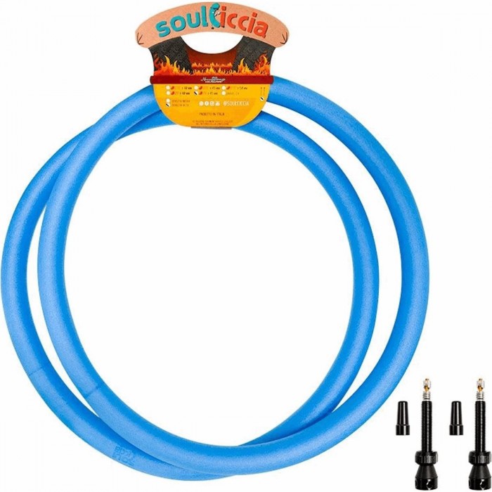 Kit Soulciccia Alta Densità 27,5x50mm con Coppia di Inserti e 2 Valvole Tubeless - 1 - Inserti/salsicciotti - 8005586229793