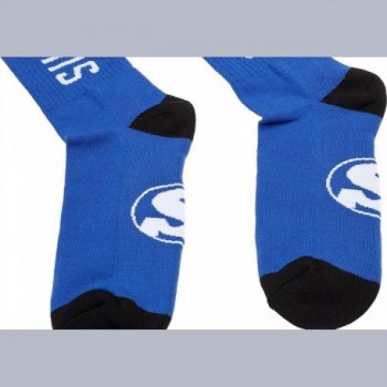 Sunday Strength Crew Socks Blue/White - Comfort & Style in Acrylic Fiber, Size 40-46 EU - 3