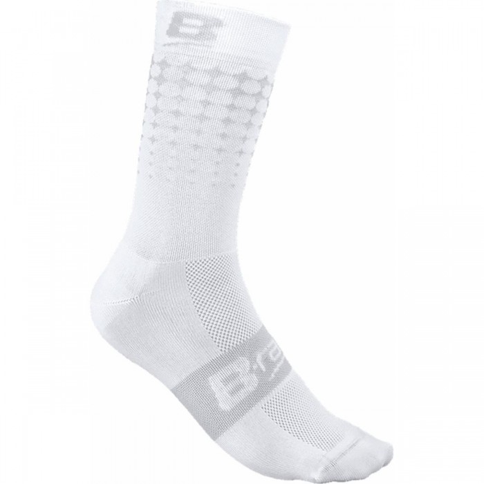 Chaussettes Soft Air Plus Blanches et Argent Taille 35-39 - Confort Optimal - 1