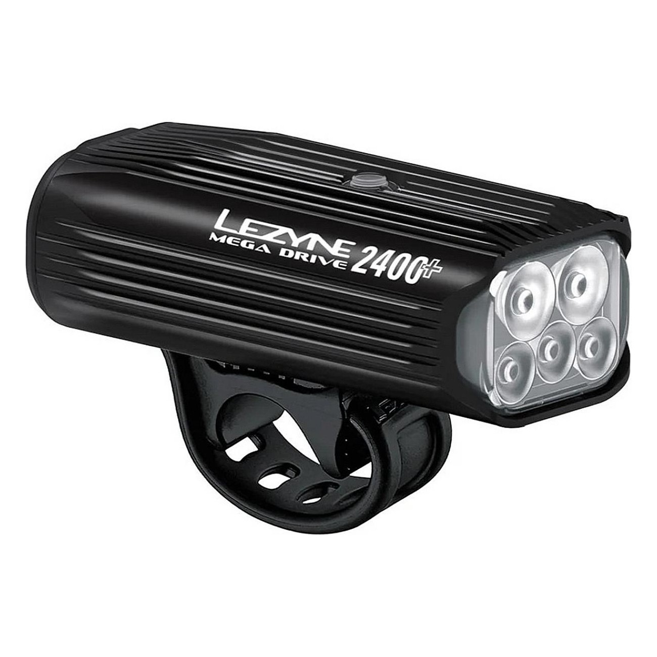 Lumière Avant Rechargeable USB-C Mega Drive 2400+ 2400 Lumens, Noire - 1