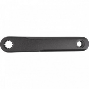 Manivelle Gauche en Aluminium Noir 170mm ISIS pour Bosch Gen 2+4 et Brose - 1