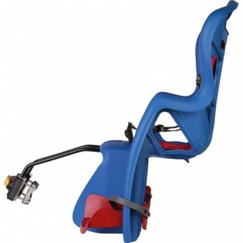 Pepe Rear Bike Seat - Electric Blue Frame, Safety & Comfort for Kids up to 22 kg - 2