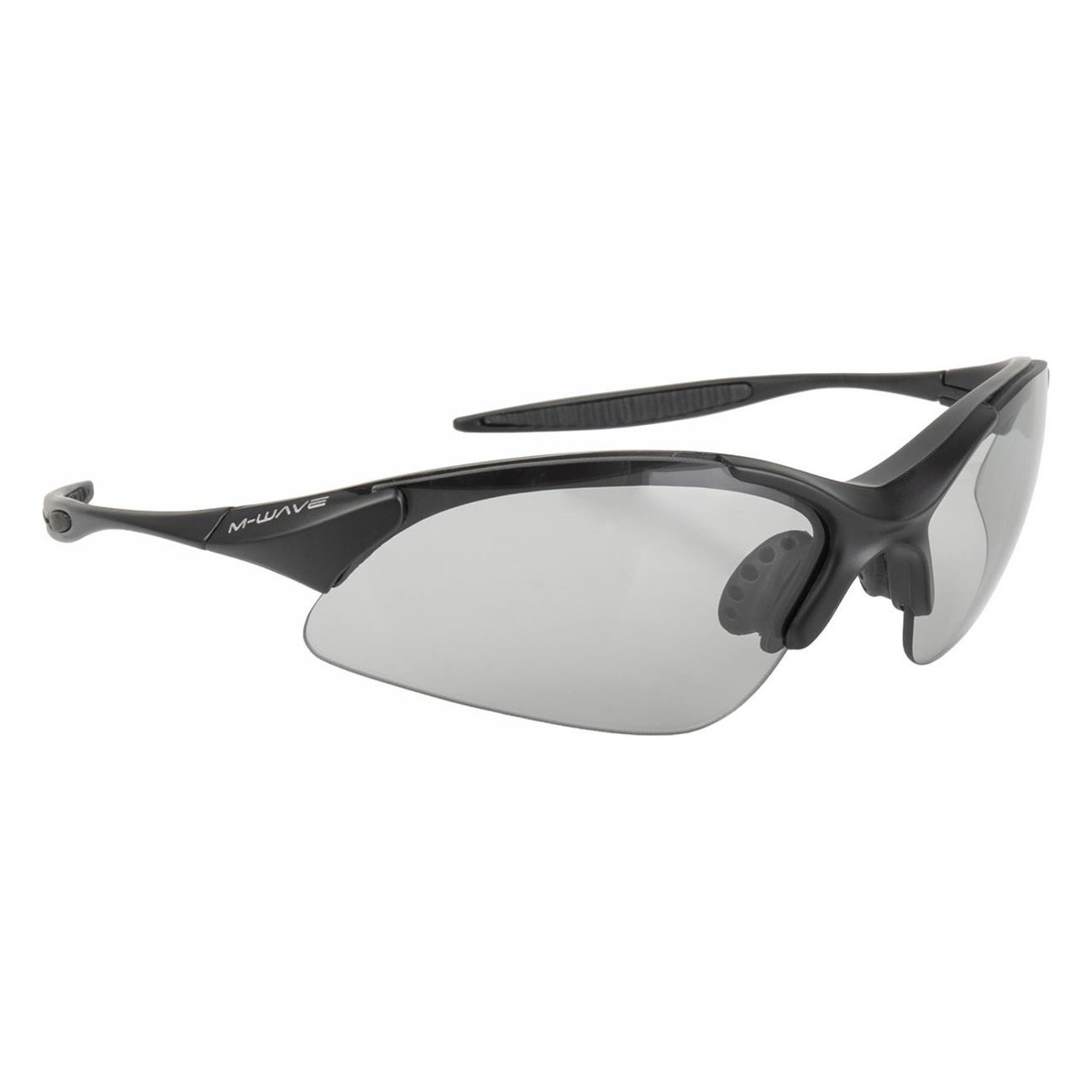 M-Wave Black Sport Sunglasses with Photochromic Interchangeable Lenses - 1